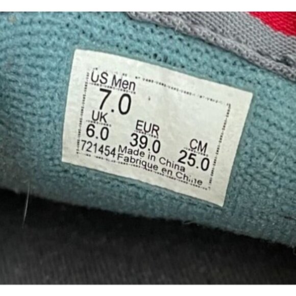 Vans Old Skool Pro Oak Buff Oil Blue Mens Size 7 Skate Shoes - Picture 10 of 10